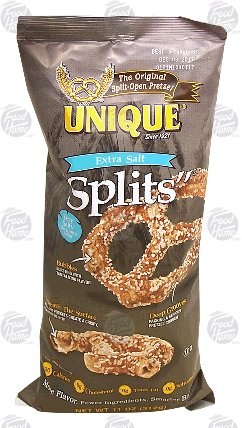 Unique Splits extra salt pretzel snack Full-Size Picture